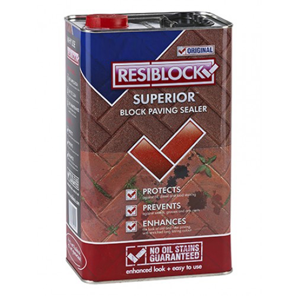 Resiblock Superior Block Paving Seal 5Ltr (Gloss Look)