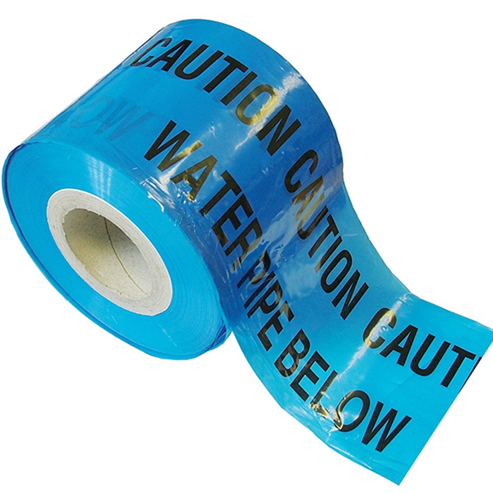 Underground "WATER" Warning Tape 150mm x 365mtr Ref WATERT