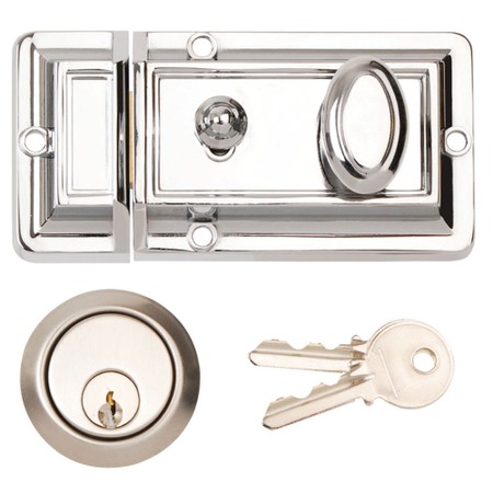 60mm PCP Traditional Narrow Style Night Latch